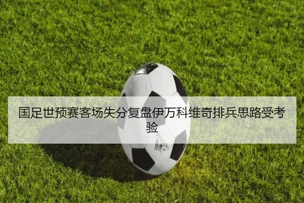 国足世预赛客场失分复盘伊万科维奇排兵思路受考验